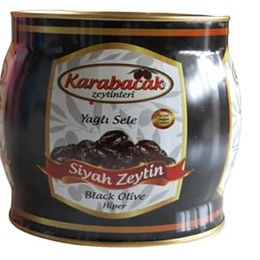 Sadıcım 2 kg Hiper Karabacak Yağlı Sele Siyah Zeytin