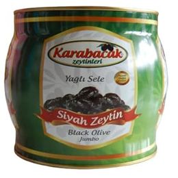 Sadıcım 2 kg Jumbo XS Karabacak Yağlı Sele Siyah Zeytin