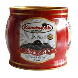 Sadıcım 2 kg Karabacak Yağlı Sele Siyah Zeytin