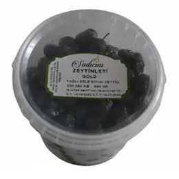 Sadıcım 650 gr Gold Yağlı Sele Siyah Zeytin
