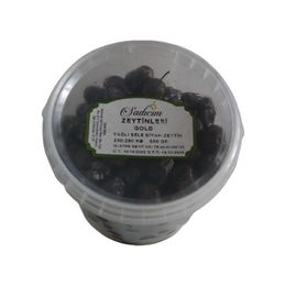 Sadıcım Gold 260-290 Kalibre 650 gr Yağlı Sele Siyah Zeytin