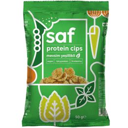 Saf 50 gr Mevsim Yeşillikli Protein Cips