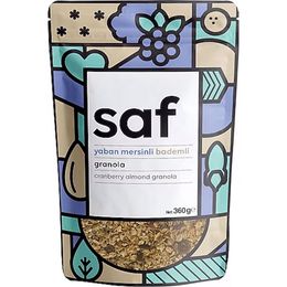 Saf Nutrition 3x360 gr Yaban Mersinli ve Bademli Granola