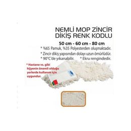 Safell Zincir Dikiş 50 cm Tel Aparat Nemli Mop