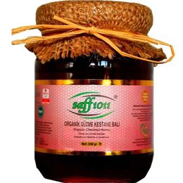 Saff 1011 240 gr Organik Süzme Kestane Balı