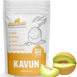 Saga Fresh 20 gr Dondurularak Kurutulmuş Kavun Dilimleri