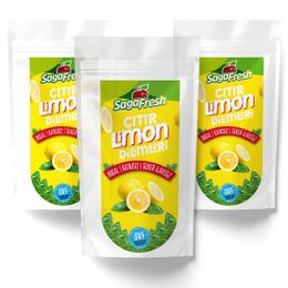 Saga Fresh 3x15 gr Dondurularak Kurutulmuş Limon Dilimleri