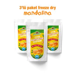 Saga Fresh 3x15 gr Dondurularak Kurutulmuş Mandalina Dilimleri