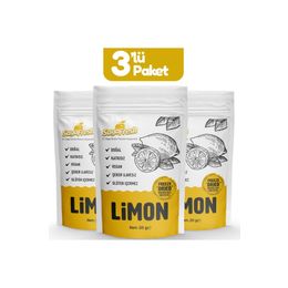 Saga Fresh 3x20 gr Dondurularak Kurutulmuş Limon Dilimleri