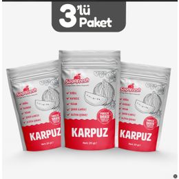 Sagafresh 3x20 gr Dondurularak Kurutulmuş Karpuz Dilimleri