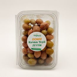 Sağlam 500 gr Domat Kokteyl Kırma Yeşil Zeytin