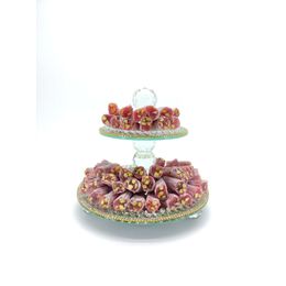 Şah Kuruyemiş 1 kg Antep Fıstıklı Narlı Fitil Lokum