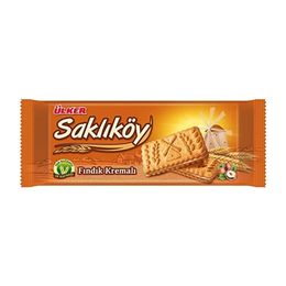 Saklıköy 100 gr  Paket Fındık Kremalı Bisküvi