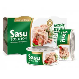 Sasu Akdeniz Usulü 2x160 gr Ton Balığı