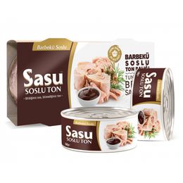 Sasu Barbekü Soslu 2x160 gr Ton Balığı