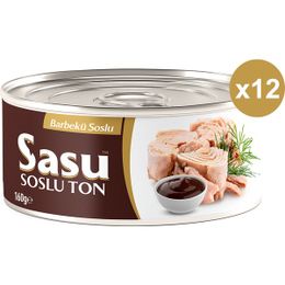 Sasu Barbekü Soslu Ton Balığı 12x160 gr