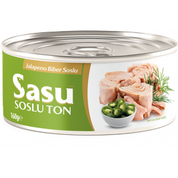 Sasu Jalapeno Biberli 160 gr Ton Balığı