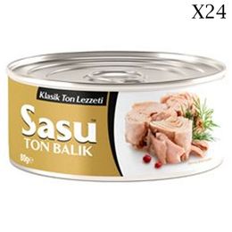 Sasu Klasik 24x80 gr Ton Balığı
