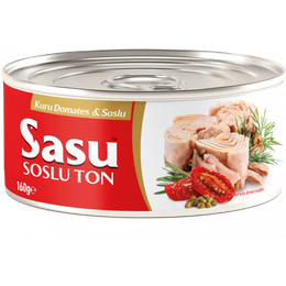 Sasu Kuru Domatesli 160 gr Ton Balığı