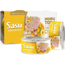 Sasu Mısırlı Ton Salata 3x160 gr