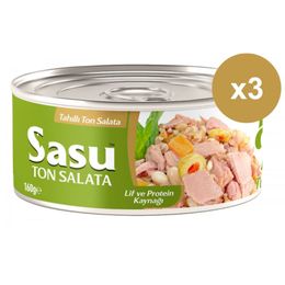 Sasu Tahıllı Ton Salata 3x160 gr