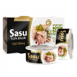 Sasu Zeytinyağlı 2x160 gr Ton Balığı