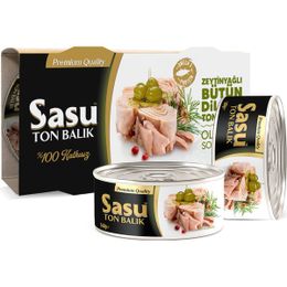 Sasu Zeytinyağlı Ton Balığı 3x160 gr