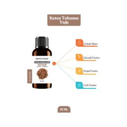 Savonnova 10 ml Doğal Keten Tohumu Yağı