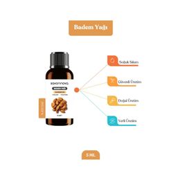 Savonnova 5 ml Doğal Tatlı Badem Yağı
