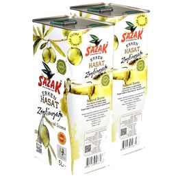 Sazak 10 lt Filtresiz Soğuk Sıkım Erken Hasat Zeytinyağı