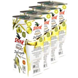 Sazak 20 lt Filtresiz Erken Hasat Soğuk Sıkım Sızma Zeytinyağı