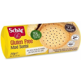Schar 250 gr Maxi Sorrisi Glutensiz Kakao Kremalı Bisküvi