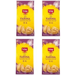 Schar 4x1 kg Mix Farina Glutensiz Makarna Erişte Mantı Unu