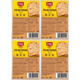 Schar 4x250 gr Pan Multigrano Glutensiz Ketenli Ayçekirdekli Ekmek