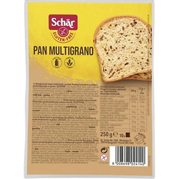 Schar Pan Multigrano 8x250 gr Glutensiz Ketenli Ayçekirdekli Ekmek