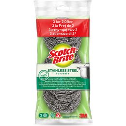 Scotch Brite 2+1 Paslanmaz Çelik Ovma Teli