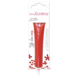 ScrapCooking 25 gr Kırmızı Çikolata Kalem