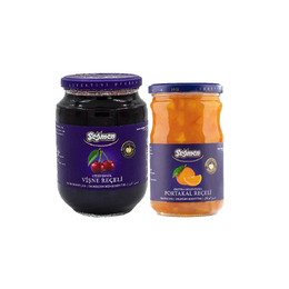 Seğmen 1 kg Vişne Reçeli + 800 gr Portakal Reçeli