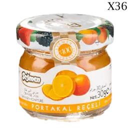Seğmen Portakal Reçeli Kavanoz 30 gr x 36'lı
