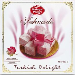 Şehzade 400 gr Güllü Lokum