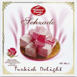 Şehzade 400 gr Güllü Lokum