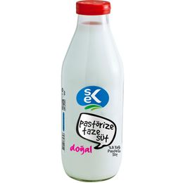 Sek 1 lt Süt Günlük Cam