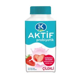 Sek 250 ml Probiyotik Çilekli Kefir