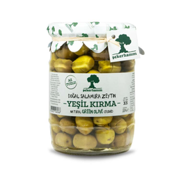 Şeker Hanım 330 gr Az Tuzlu Yeşil Kırma Zeytin