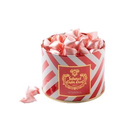 Şekerci Cafer Erol 150 gr Kristal Kapak Teneke Kutu Çilek Aromalı Akide Şekeri