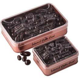 Şekerci Cafer Erol 300 gr Bronz Teneke Kutuda Bitter Çikolata Kaplı Draje
