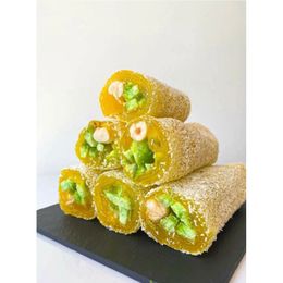Şekerci Caferzade 1 kg Pomelolu Ve Fındıklı Limon Aromalı Sarma Lokum
