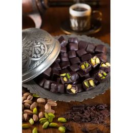 Şekerci Caferzade 250 gr Bitter Çikolata Kaplı Fıstıklı Lokum