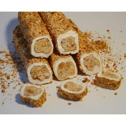 Şekerci Caferzade 500 gr Bademli ve Fındık Kremalı Sultan Sarma Lokum