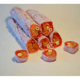 Şekerci Caferzade 500 gr Şeftali Ve Fındıklı Sarma Lokum